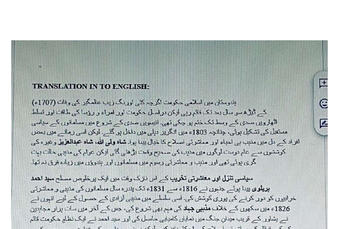 do native urdu translation expert